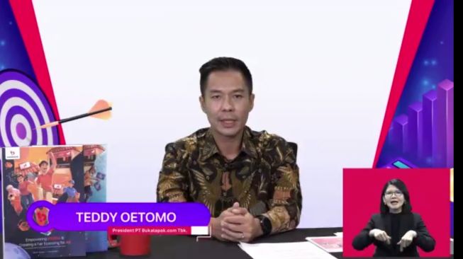 Bukalapak Bidik Pendapatan Rp3 Triliun, Teddy Oetomo: Kami Optimistis