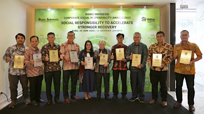 Konsisten dan Komitmen Berdayakan Masyarakat Sekitar, 9 Unit Usaha APP Sinar Mas Raih CSR Award