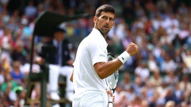 Novak Djokovic Lakoni Comeback untuk Rebut Tiket Semifinal Wimbledon 2022