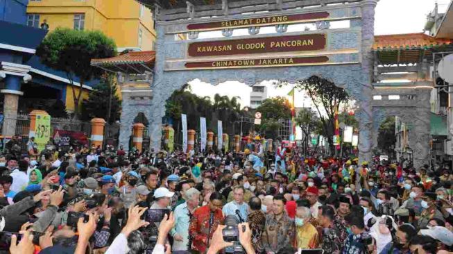Resmikan Gapura Chinatown Jakarta di Glodok, Anies: Penanda Kesetaraan Hadir untuk Semua