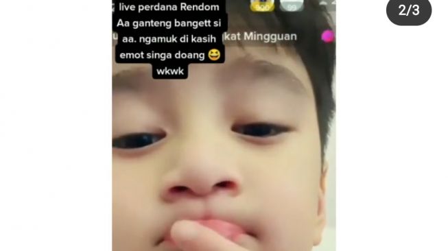 Rafathar live TikTok (Instagram/@lambegosiip)