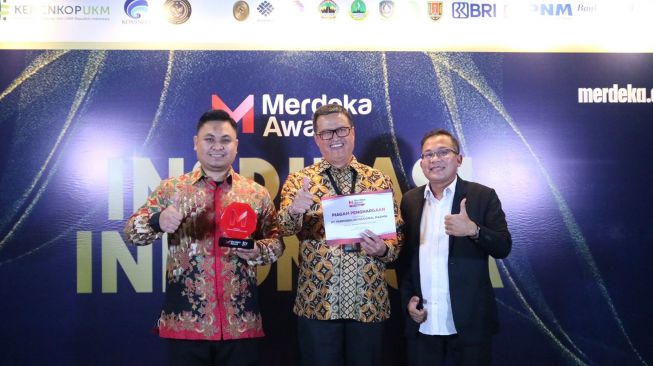 Punya Kontribusi Terhadap UMKM, PNM Raih Penghargaan Merdeka Award 2022