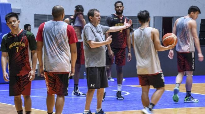 Timnas Basket Indonesia Targetkan Dua Kemenangan di Fase Grup Piala FIBA Asia 2022