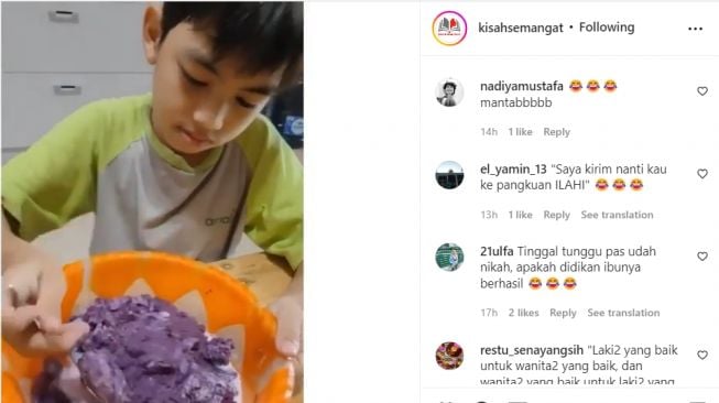 Ibu Didik Anak Laki-lakinya Urus Pekerjaan Rumah, Berikut Pesan Untuk Calon Menantu Nanti