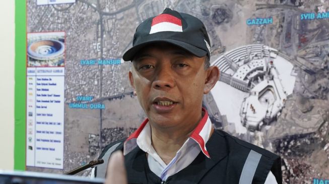 Kepala Daker Makkah, Mukhammad Khanif di Makkah, Sabtu (2/7/2022) [Dok. MCH 2022]