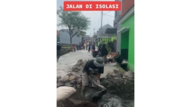 Developer Tak Kunjung Bayar Pemilik Lahan Kesal Tutup Jalan Masuk Perumahan