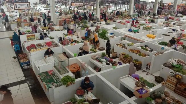 Potongan Retribusi Sewa Toko dan Los di Pasar Bauntung Dihentikan, Pedagang Ada yang Setuju, Ada yang Tidak