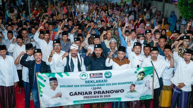 Ulama dan Santri yang Tergabung dalam GGN Beri Dukungan untuk Ganjar