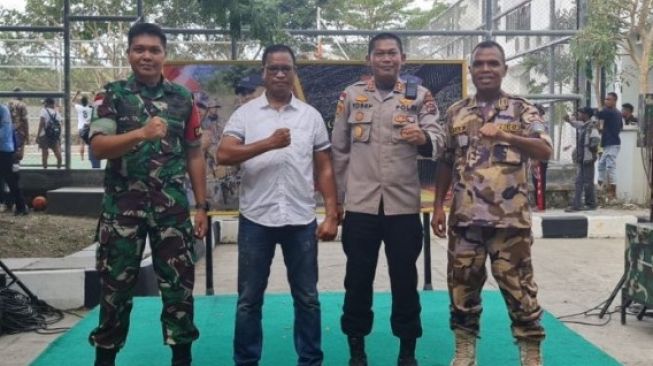 Tentara Indonesia dan Timor Leste Gelar Pertandingan Persahabatan