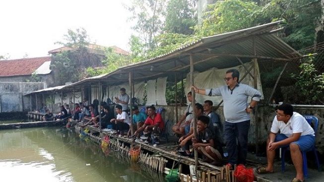 Seru! Kejari Majalengka Ajak Awak Media Mancing Bersama