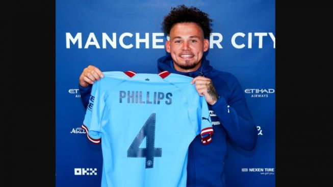 Kalvin Phillips Resmi Gabung Manchester City, Pakai Jersey Nomor 4