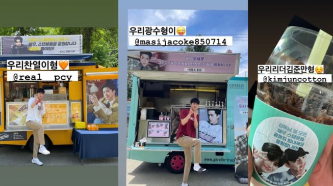 Dapat Coffee Truck! Sehun Terima Kasih pada Lee Kwang Soo, Chanyeol, & Suho