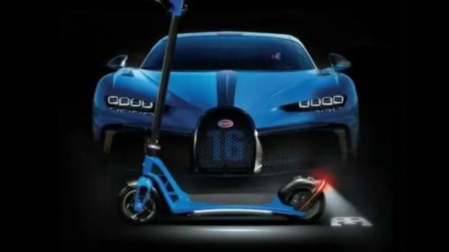 Praktis Lagi Mewah, Bugatti Luncurkan Skuter Listrik Lipat di Bawah Rp 20 Juta