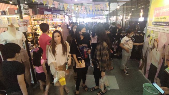 MTF Market di Mal PIPO Makassar Ramai Pengunjung, Warga: Semoga Ada Lagi