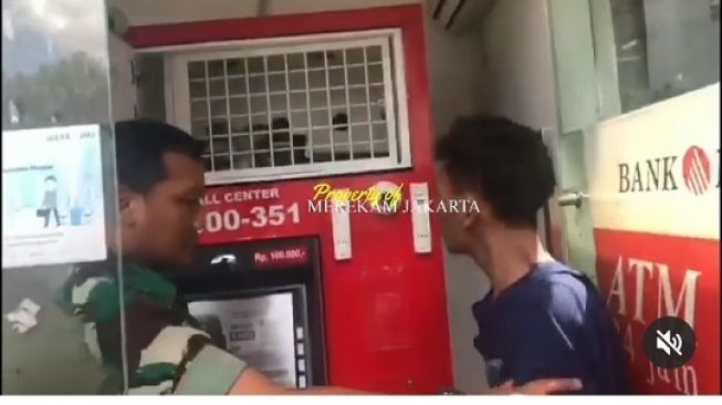 Hendak Curi Mesin UPS ATM di Koja, Seorang Pemuda Ditangkap Babinsa dan Warga