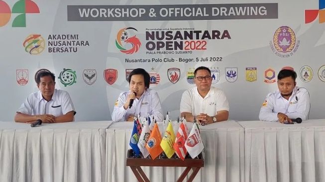 16 Tim Sepak Bola Ikuti Nusantara Open Piala Prabowo Subianto 2022