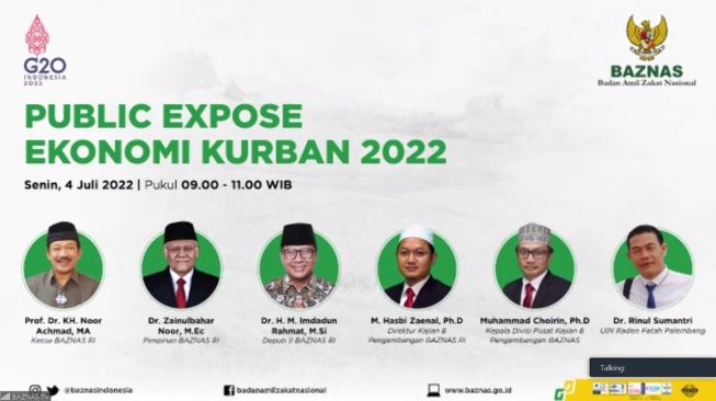 Baznas: Potensi Ekonomi Kurban 2022 Capai Rp31,6 Triliun