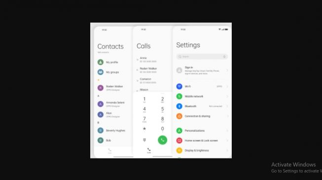 Fitur ColorOS. [Oppo]