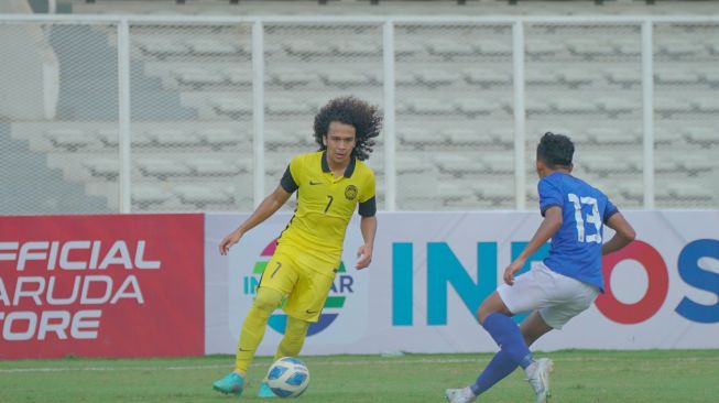 Profil Najmuddin Akmal, Pemain Timnas Malaysia U-19 yang Mirip Fellaini