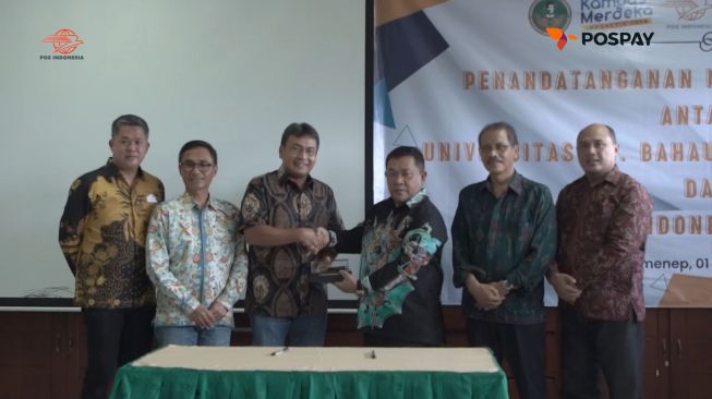 Pos Indonesia Gandeng Uniba Madura Kenalkan Layanan Keuangan Digital Pospay