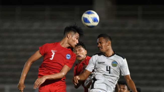 Bikin Kejutan dengan Bungkam Singapura, Pelatih Timor Leste U-19 Ungkap Kunci Kemenangan