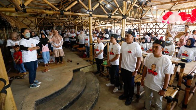 Anak-anak Muda yang Tergabung Dalam OMG Jabar Beri Dukungan untuk Ganjar