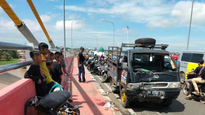 Kronologi Atlet Menembak Sumsel Tewas Kecelakaan di Jembatan Musi IV: Ditabrak Pick Up Dari Arah Berlawanan