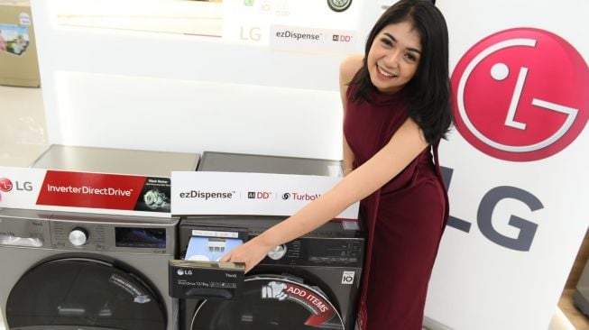 Mesin cuci LG AI DD. [LG Electronics Indonesia]