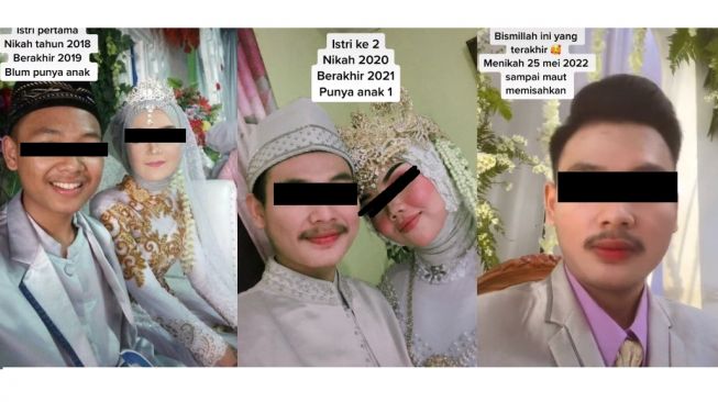 Dalam 4 Tahun, Seorang Pria Gelar Pernikahan dengan Wanita Berbeda hingga 3 Kali