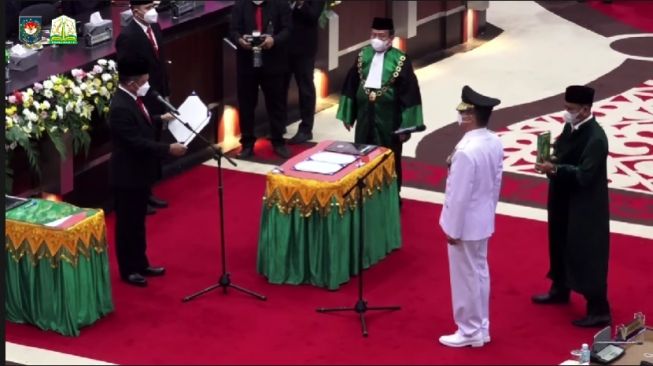Resmi! Mayjen (Purn) Achmad Marzuki Resmi Menjadi Penjabat Gubernur Aceh