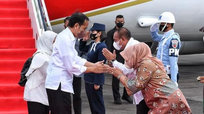 Jokowi Tiba di Medan, Edy Rahmayadi: Kedatangan Presiden Bisa Memberikan Hal Positif Bagi Masyarakat