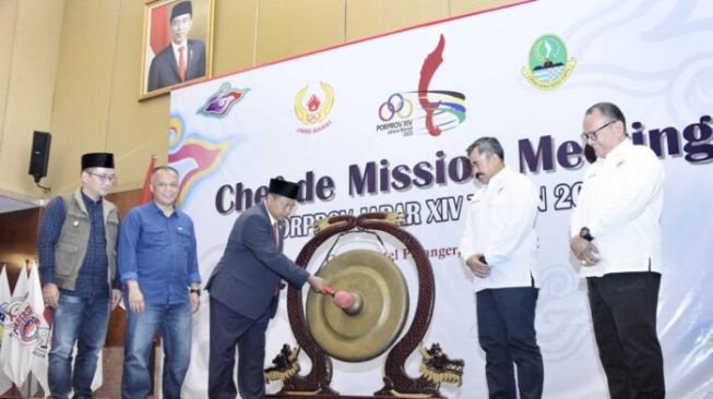 Chef de Mission (CdM) Meeting Pekan Olahraga Provinsi (Porprov) Jabar