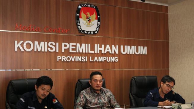 Jelang Pendaftaran Partai Pemilu 2024, KPU Lampung Bimtek Penggunaan Sistem
