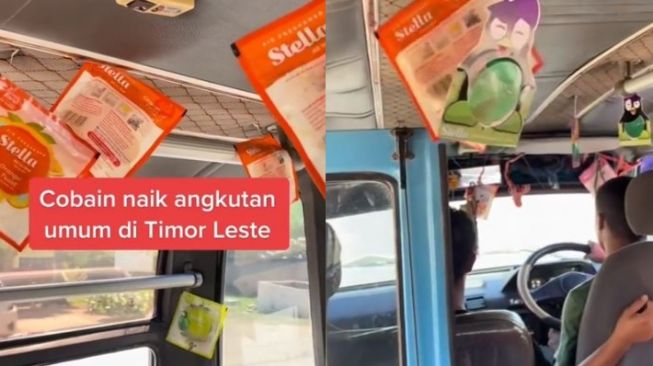 Potret Angkutan Umum Ini Viral, Warganet: Lihat Video Mual Duluan