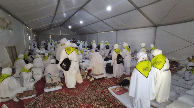 Jemaah haji mulai tiba di Arafah, Arab Saudi [Dok: MCH 2022]