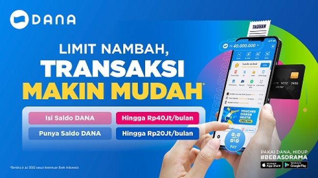 Didukung Kebijakan Zero Data Sharing, Top Up Saldo DANA Kini Bisa Sampai Rp 20 Juta