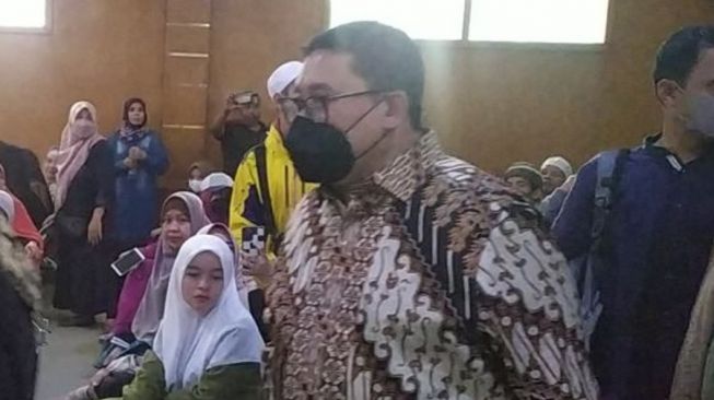 Politikus Fadli Zon hadir sebagai saksi sidang kasus hoaks Bahar Smith di Pengadilan Negeri Bandung, Kota Bandung, Jawa Barat, Kamis (7/6/2022). [Dok.Antara]