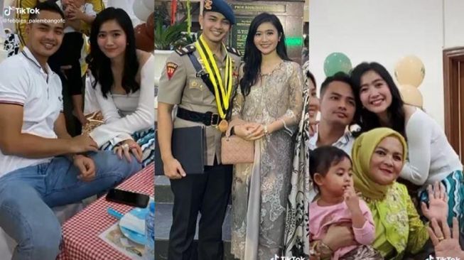Curi Perhatian, Ini Foto Febby Rastanty Bareng Pacar yang Seorang Polisi
