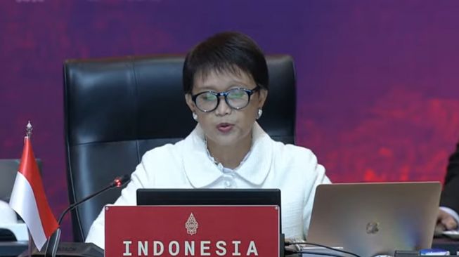 Di Pertemuan Menlu G20, Retno Marsudi Sebut Masyarakat Bali Bisa Hidup Damai Berdampingan dengan Agama Lain