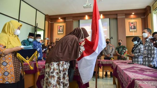 Batalkan Bai'at, Sebanyak 19 Anggota Khilafatul Muslimin di Sleman Ikrar Setia kepada NKRI