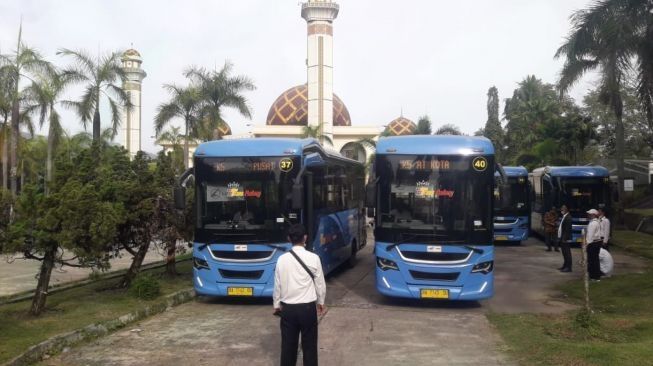 Bus Trans Padang Koridor V Resmi Beroperasi, Berikut Rutenya