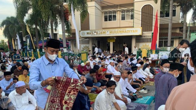 Warga Muhammadiyah di Sumsel Gelar Salat Idul Adha, Jemaah Padati Masjid-Masjid Dan Lapangan