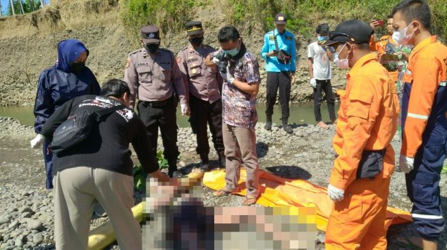 Tragis! Kakek Sugiono Meninggal Dunia Usai Tenggelam di Sungai Klawing Purbalingga