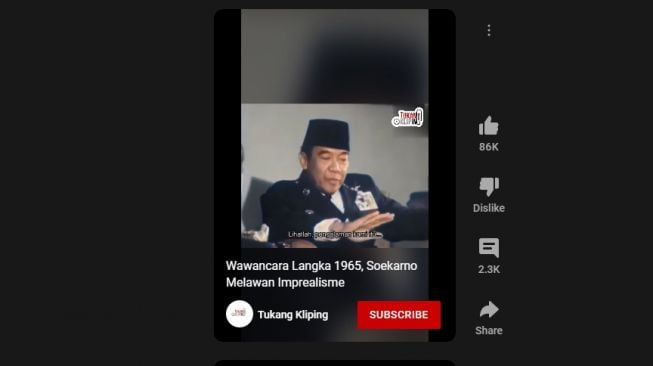 Viral Lagi, Wawancara Langka Presiden Soekarno di 1965 Ngomongin soal Imperialisme