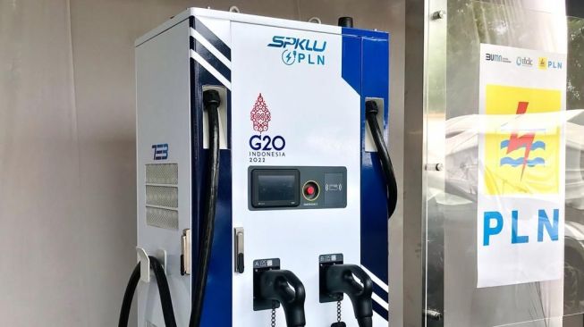 PLN siapkan Stasiun Pengisian Kendaraan Listrik Umum (SPKLU) Ultra Fast Charging dalam puncak acara Presidensi G20 di Bali pada November mendatang. (Dok: PLN)