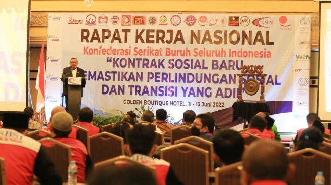 Punya Jangkauan Strategis, Rakernas KSBSI Siap Hadirkan Program yang Konkrit