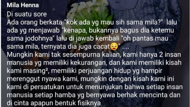 Curhat perempuan yang dipandang remeh orang karena kekurangan fisik (Twitter/  @Askrifess).