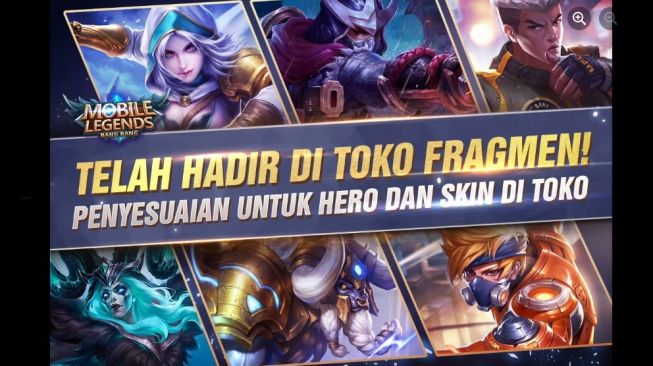 Gratis Premium Skin Fragment, Cek Kode Redeem ML 18 Juli 2022