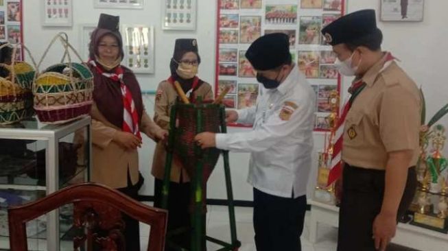 Kwarda Gerakan Pramuka Jateng Lakukan Visitasi Penilaian Gudep Mantap