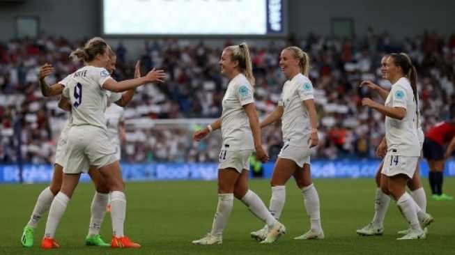 Rekor di Piala Eropa Wanita Tercipta Ketika Inggris Gilas Norwegia 8-0